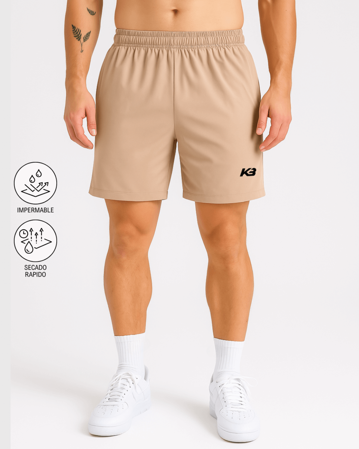 Pantaloneta Basica Impermeable┃KBMEN RF.131