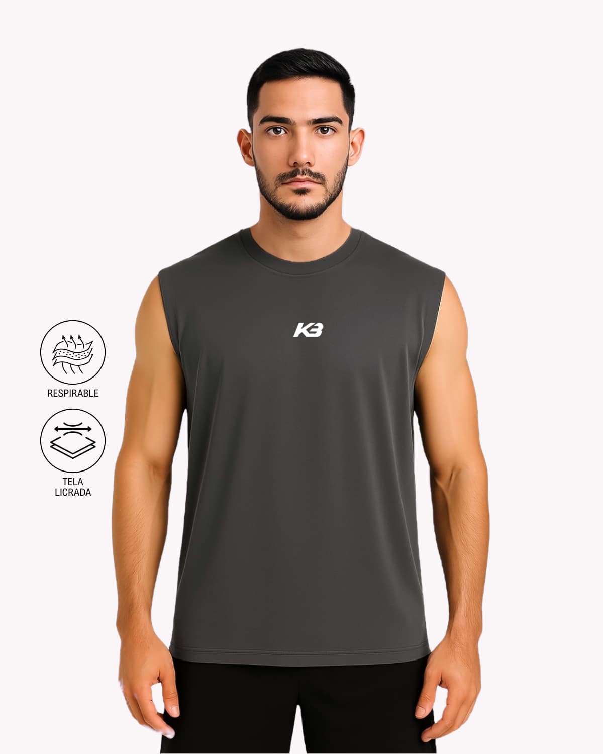 Franelilla Básica Oversize – KBMEN RF.330