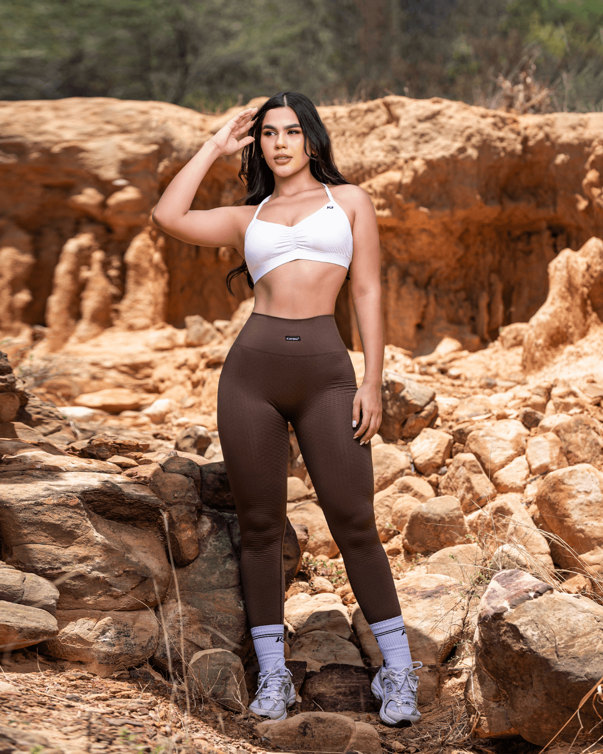 Leggins Seamless Textura┃KAYBU REF.1183