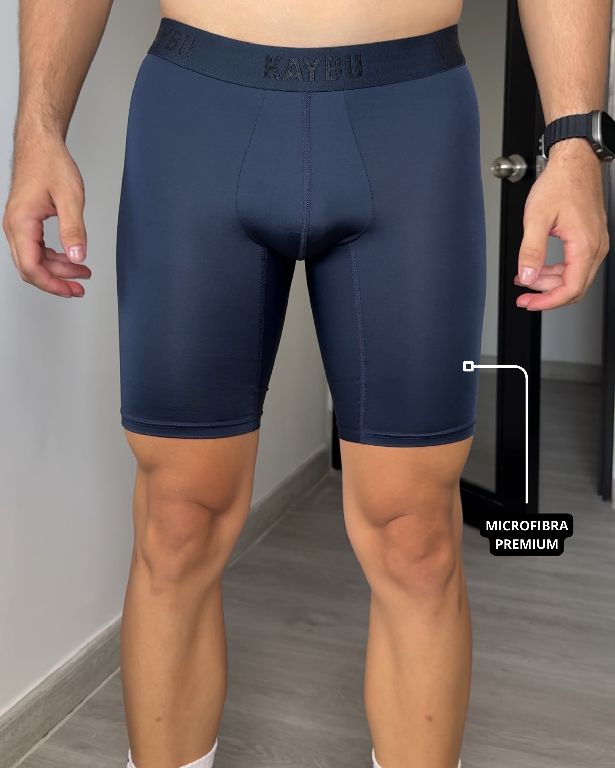 PACK X3 Boxer Fit Largo de Licra Premium | KBMEN RF.362