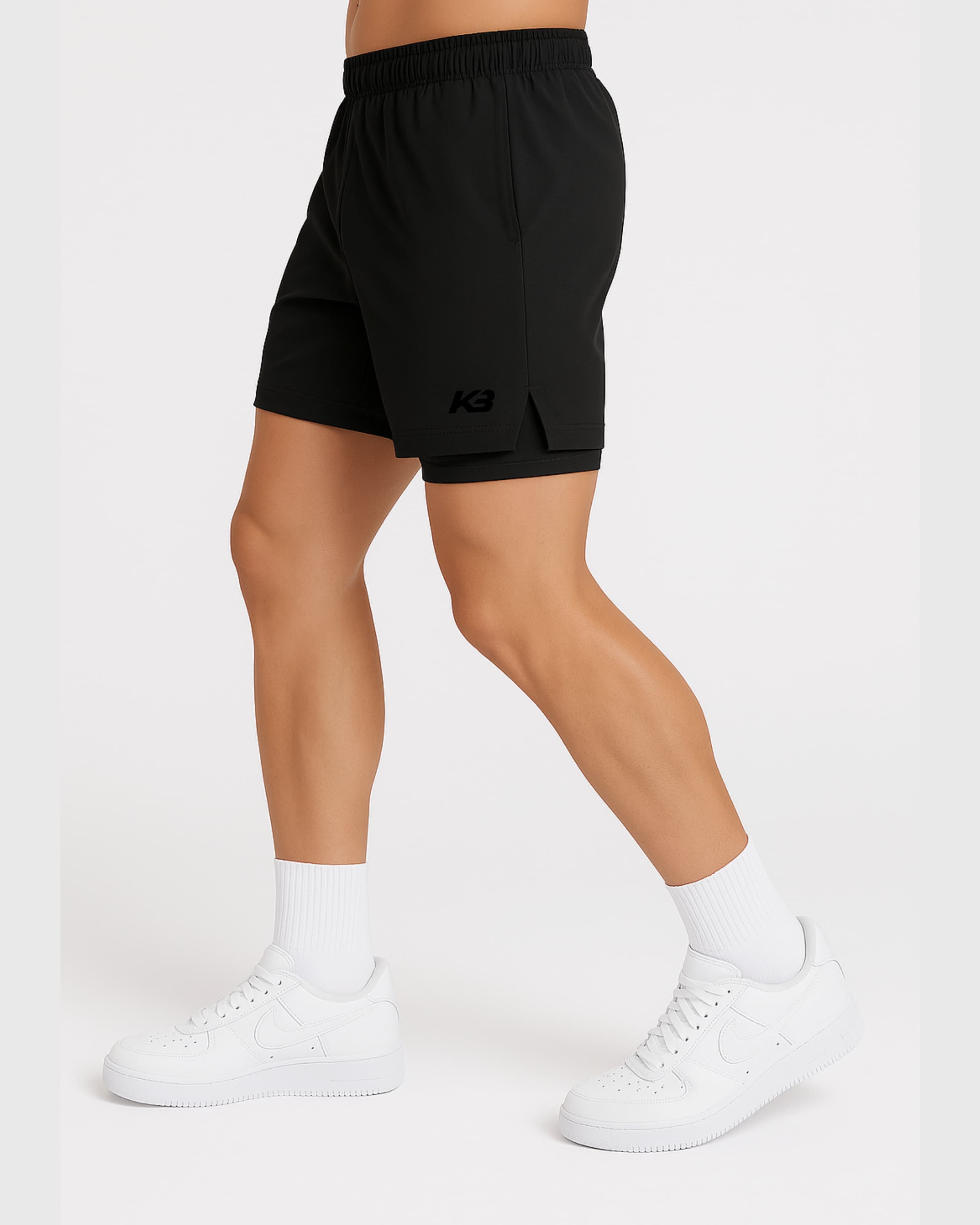 Pantaloneta Con Licra Blackout I KBMEN REF.327