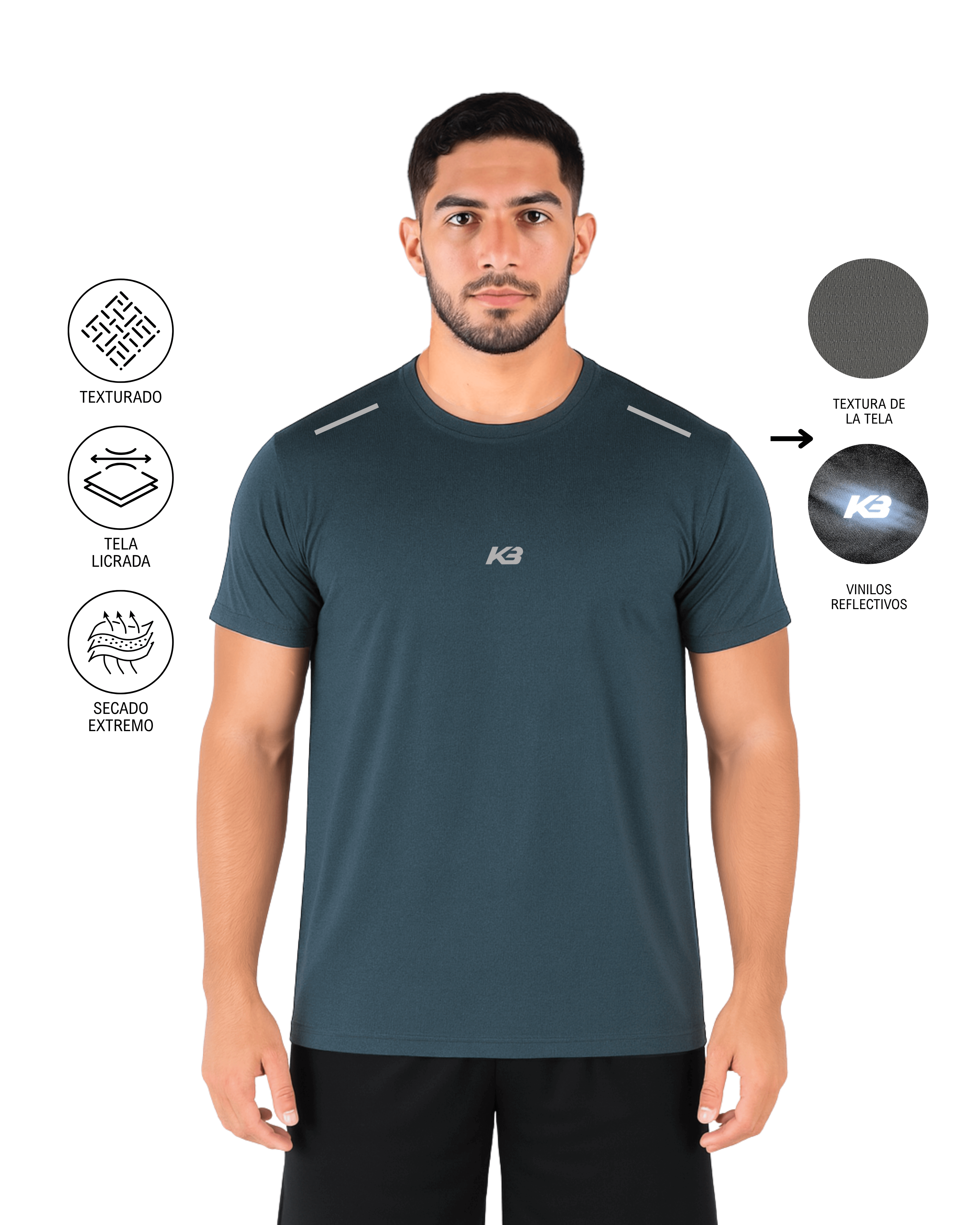 Franela Kaybu  Running I KBMEN REF.355