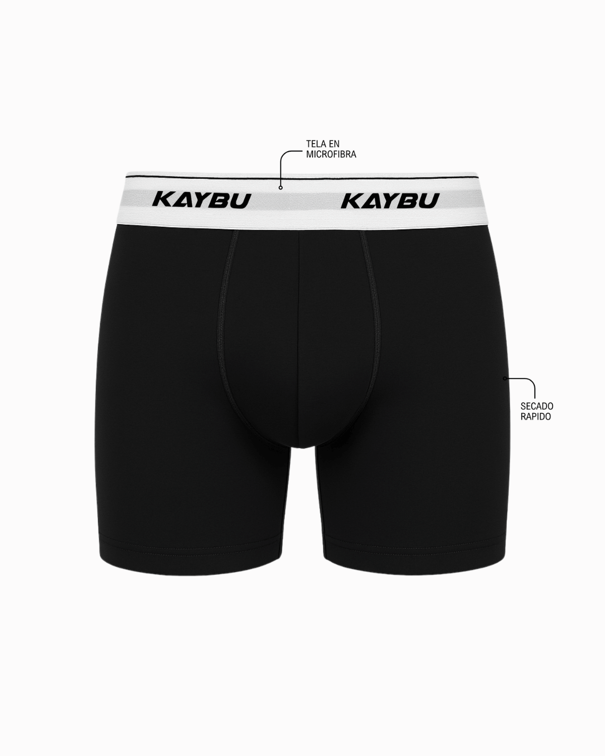 PACK X3 Boxer Fit Medio de Licra Premium | KBMEN RF.399