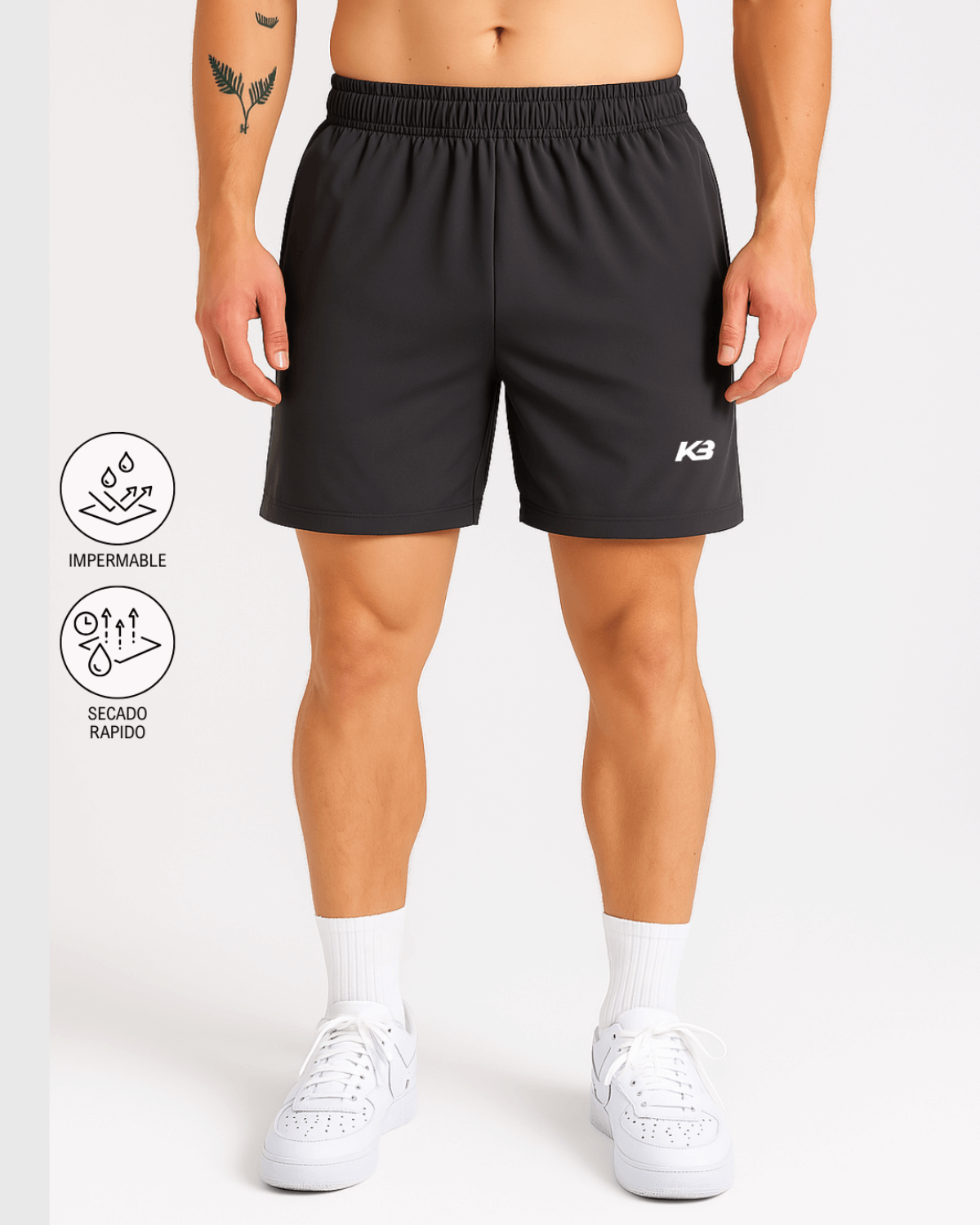Pantaloneta Basica Impermeable┃KBMEN RF.131