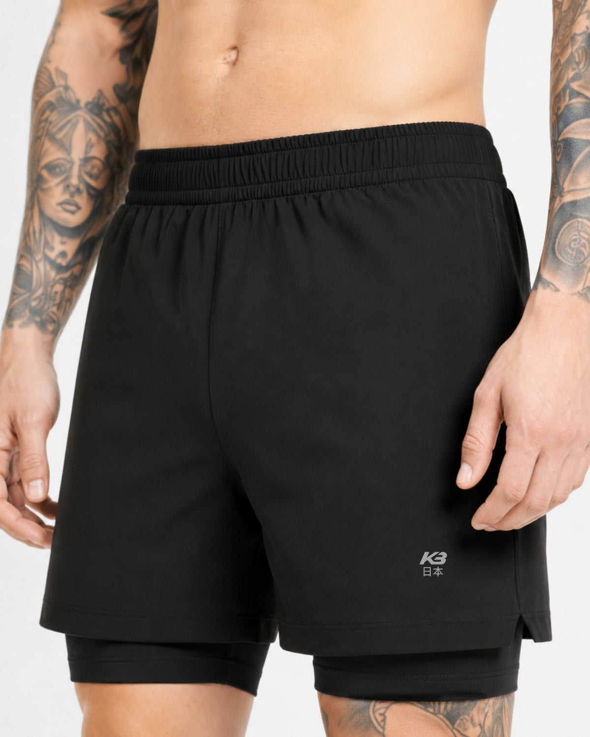 Pantaloneta Con Licra Y Bolsillo Kaybu Japan┃KBMEN RF.446