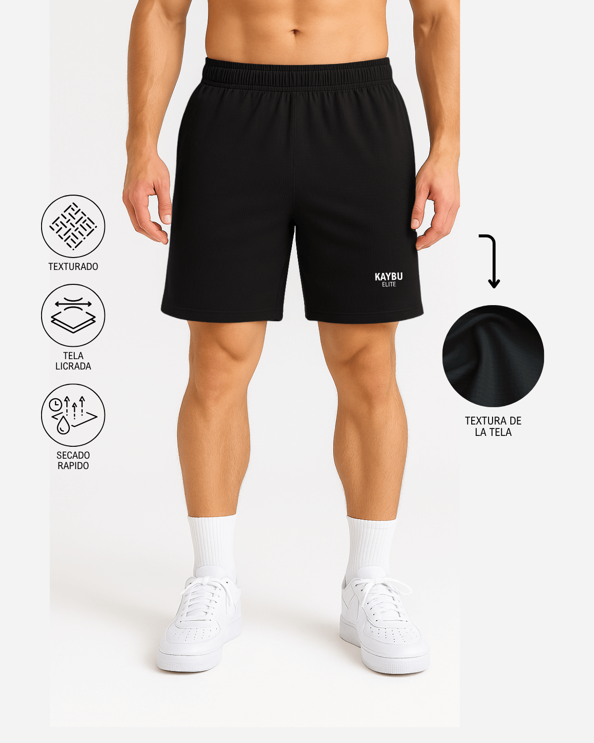 Pantaloneta Kaybu Elite┃KBMEN RF.346