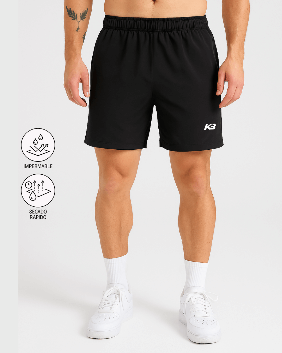 Pantaloneta Basica Impermeable┃KBMEN RF.131