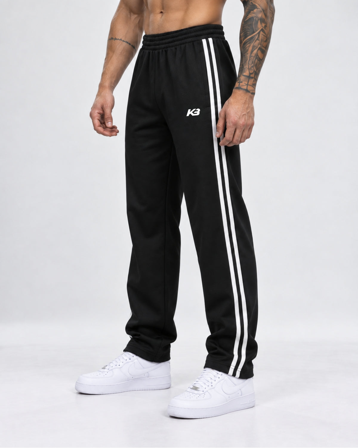 Jogger Caída Recta Tela Licrada Kaybu Iconic | KBMEN RF.451