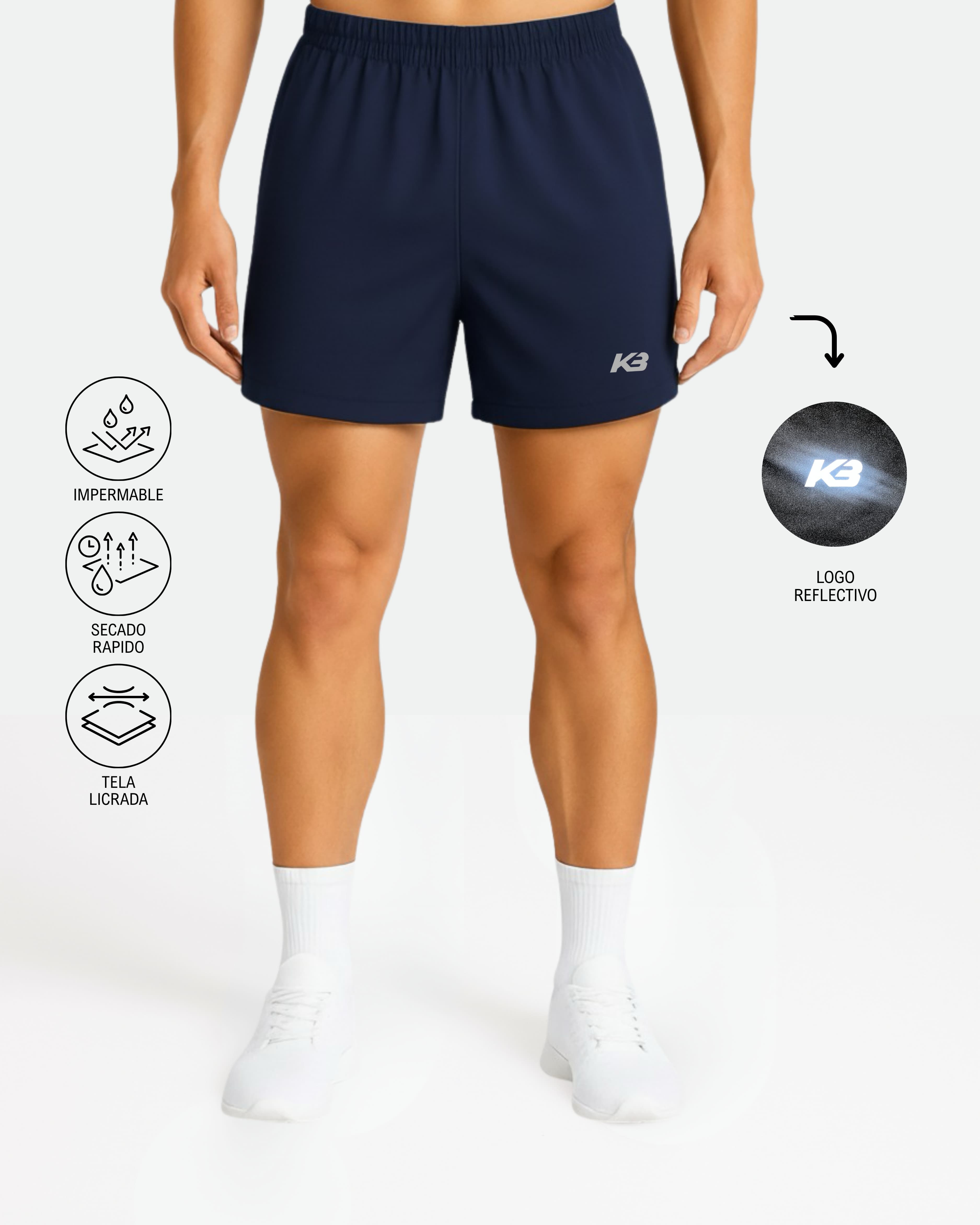 Pantaloneta Kaybu Running┃KBMEN RF.357