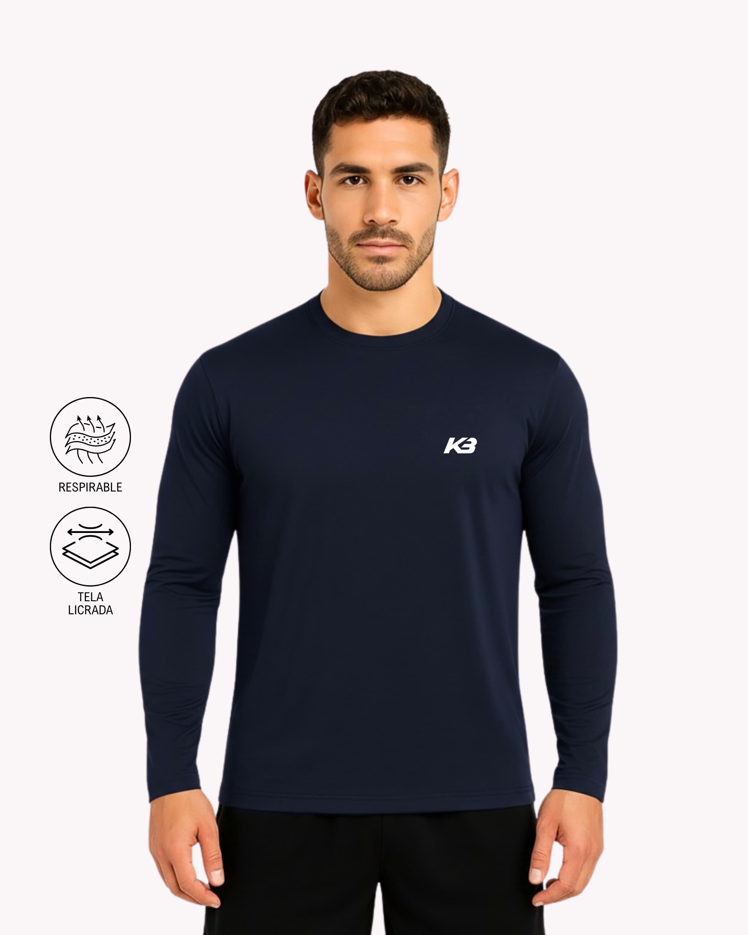 Buzo Fit Basico┃KBMEN RF.318