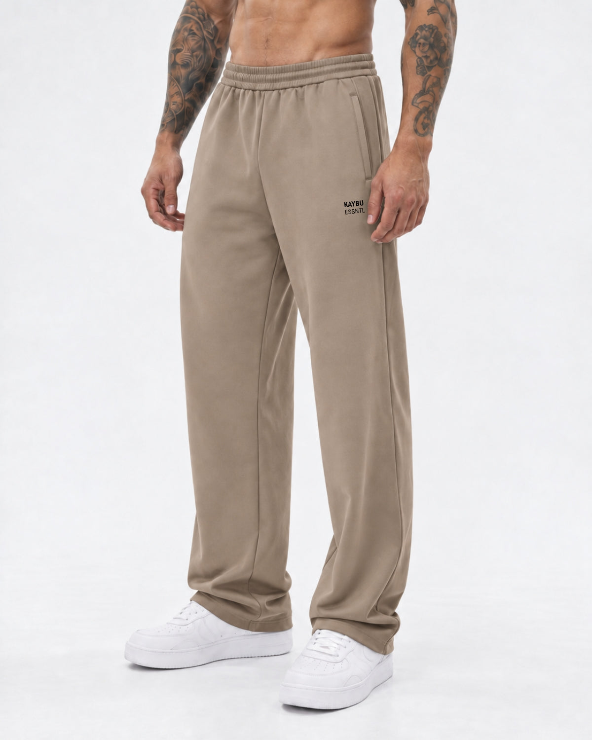Jogger Caída Recta Tela Licrada Kaybu Essent | KBMEN RF.439
