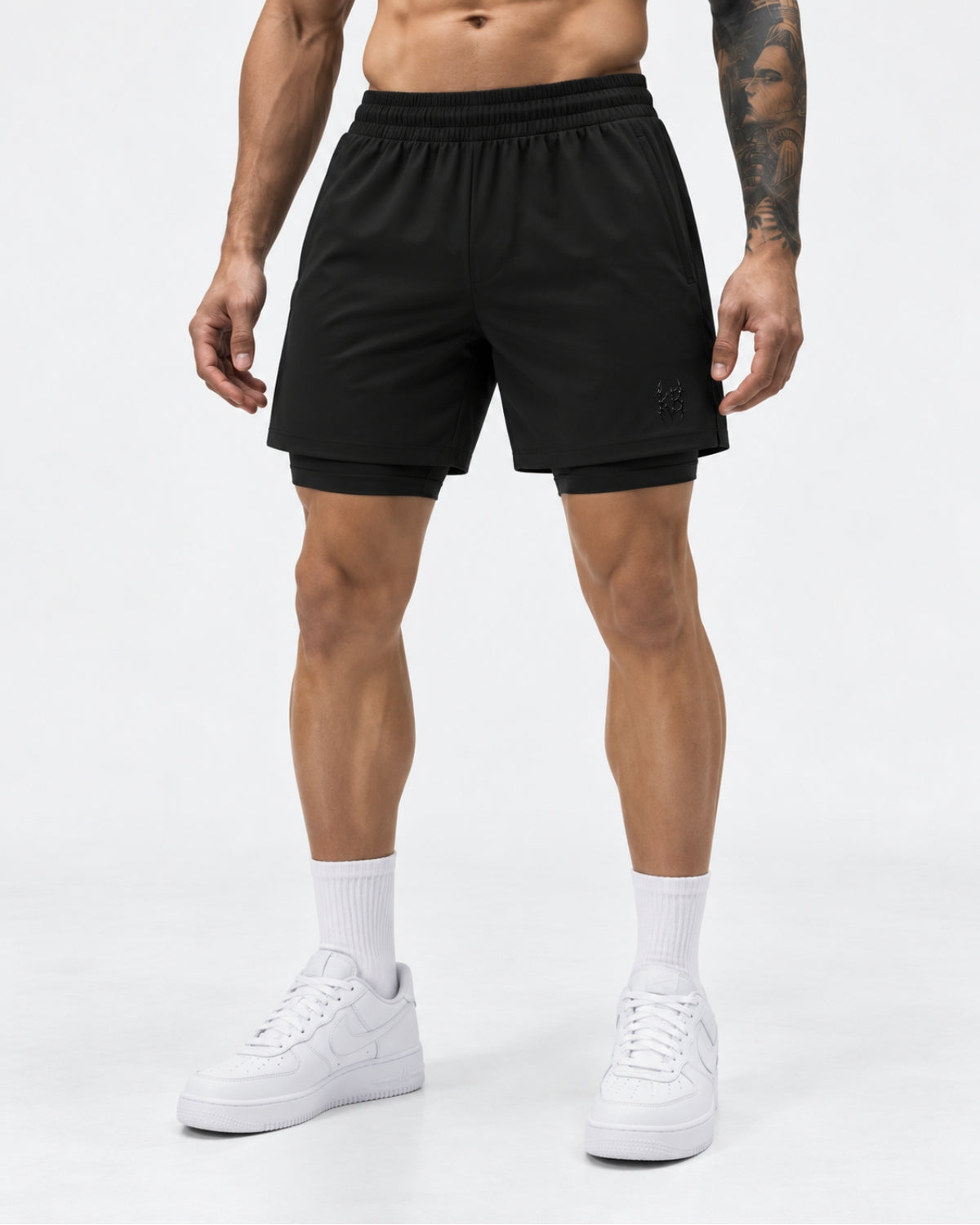 Pantaloneta Con Licra Y Bolsillo Kaybu Goat┃KBMEN RF.459