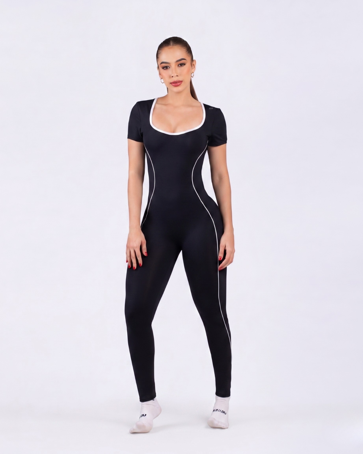 Enterizo Contraste Her Largo┃KAYBU REF.25065