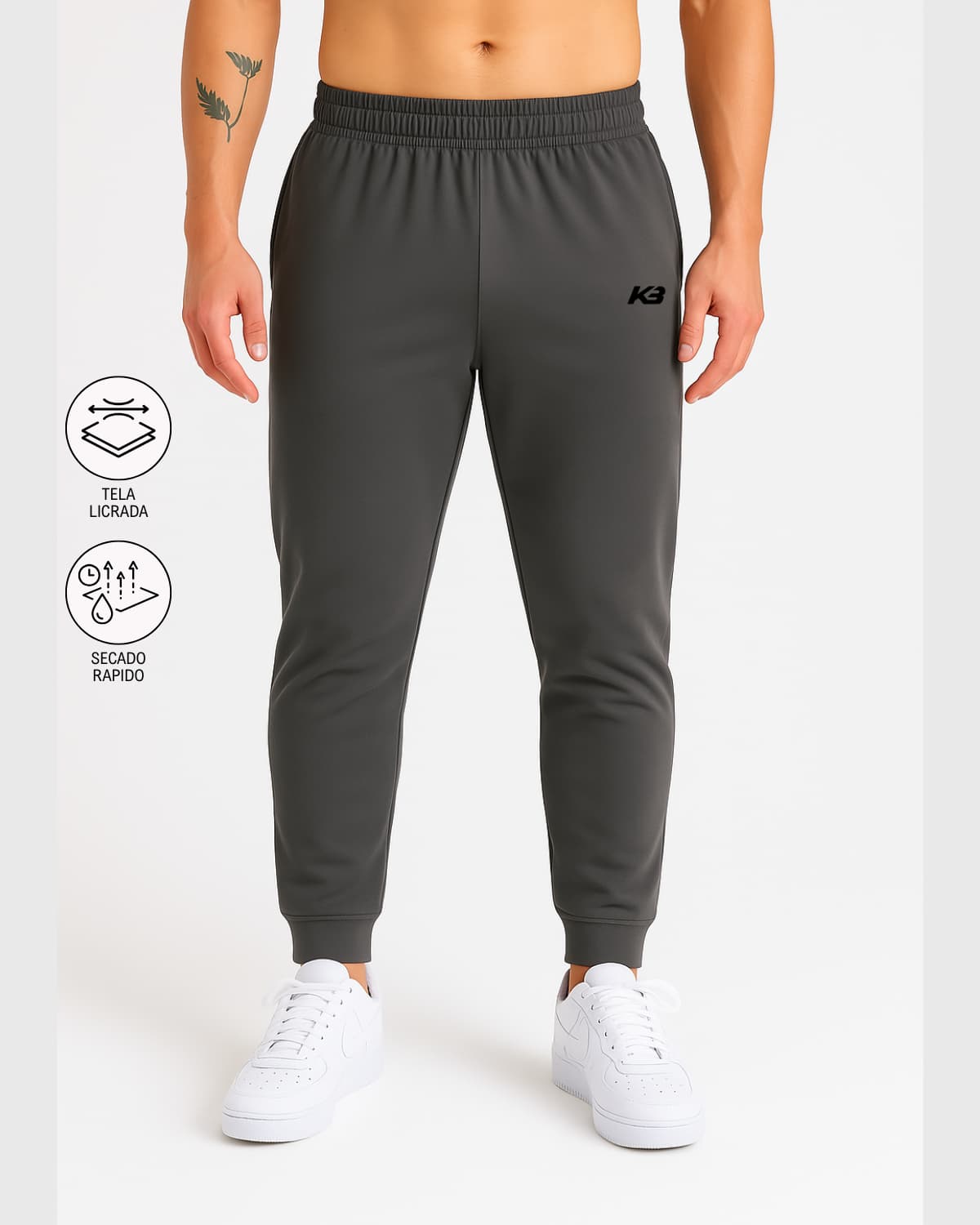 Jogger Basico Tela Licrada I KAYBU RF.274