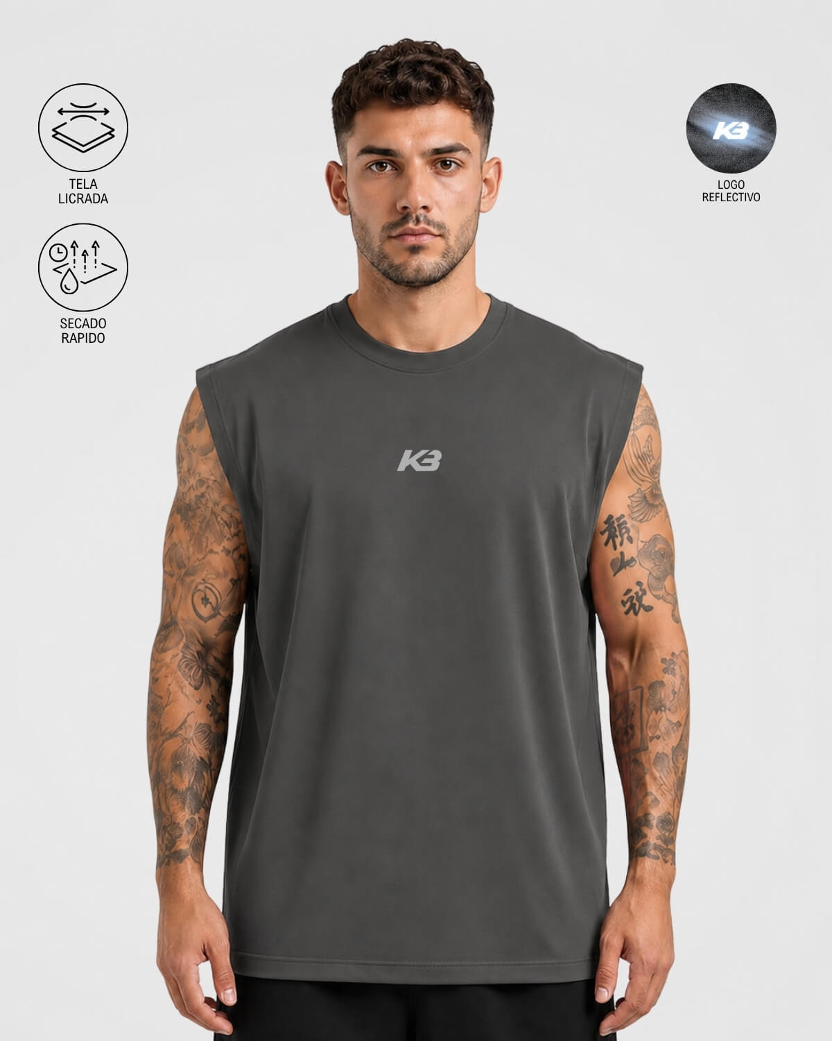 Franelilla Básica Oversize | KBMEN RF.330