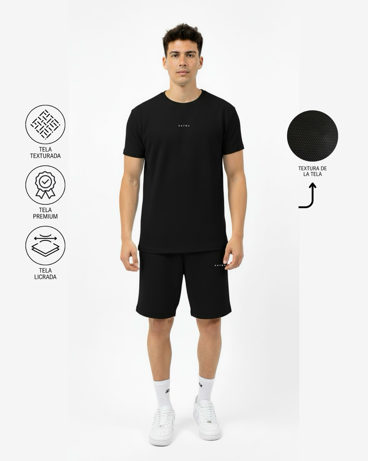 Conjunto Slim Fit Kaybu Level | KBMEN RF.375