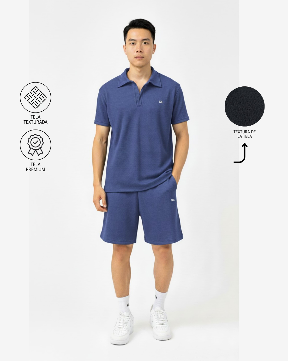 Conjunto Polo Kaybu Level | KBMEN RF.380