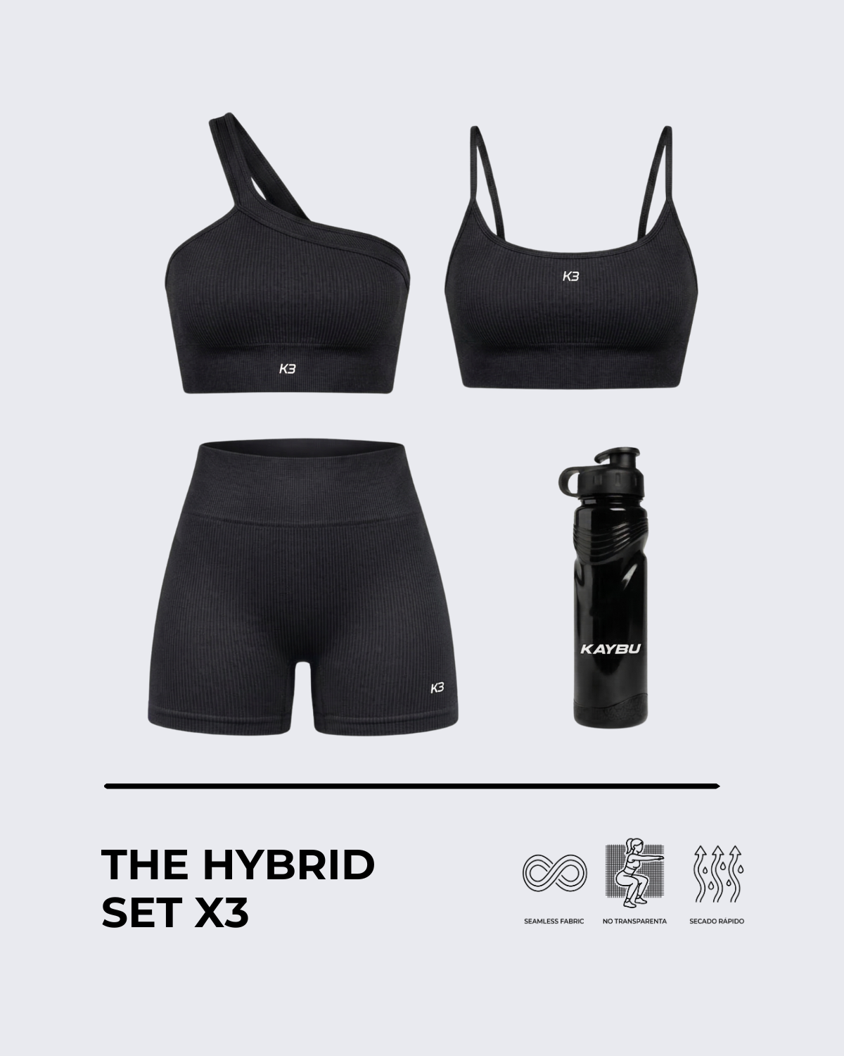 Set X3 + TERMO┃KAYBU REF. 13S