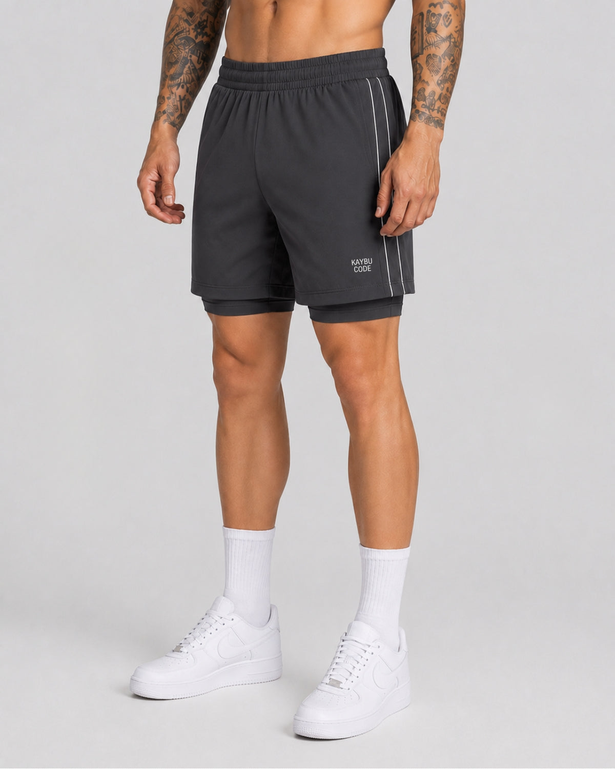 Pantaloneta Con Licra Y Bolsillo Kaybu Code┃KBMEN RF.435