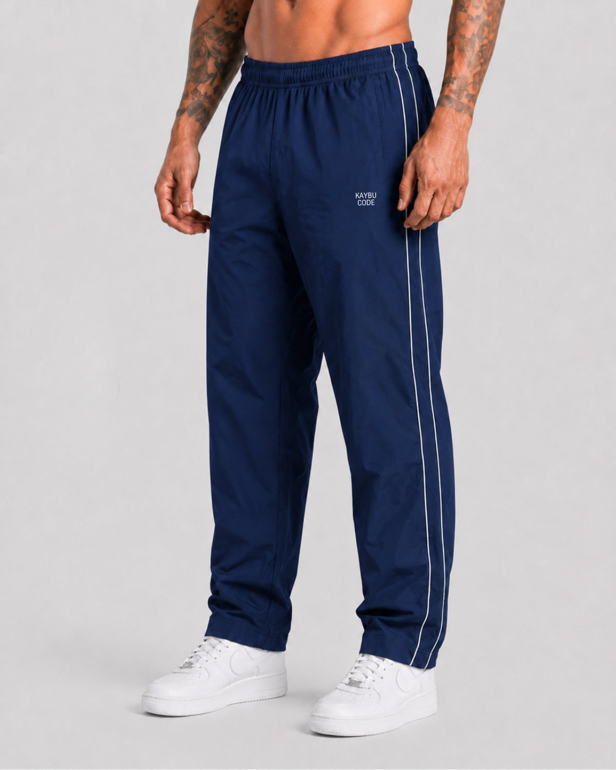 Jogger Caída Recta Tela Impermeable Kaybu Code  | KBMEN RF.436