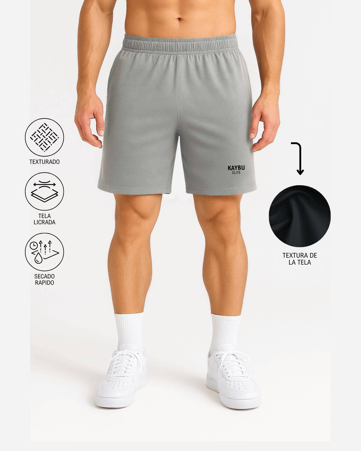 Pantaloneta Kaybu Elite┃KBMEN RF.346