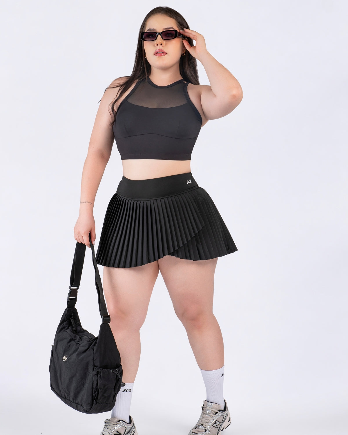 Blusa Cropped Line Sheet | KAYBU REF.1364