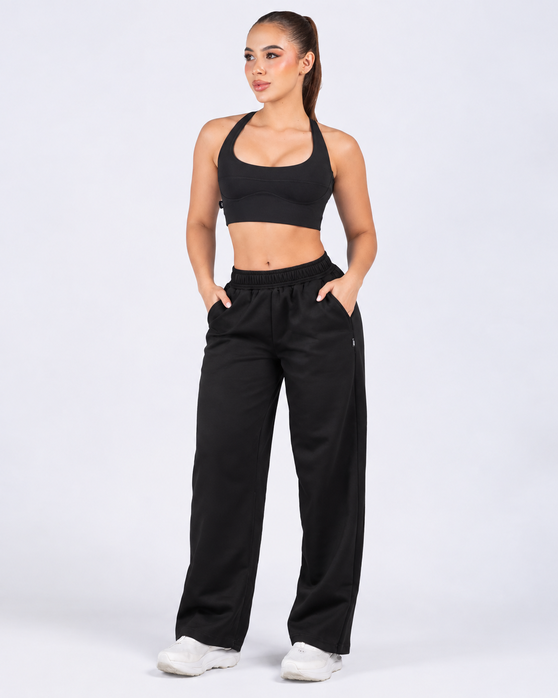 CONJUNTO DEPORTIVO TOP + JOGGER BOTA RECTA┃KAYBU