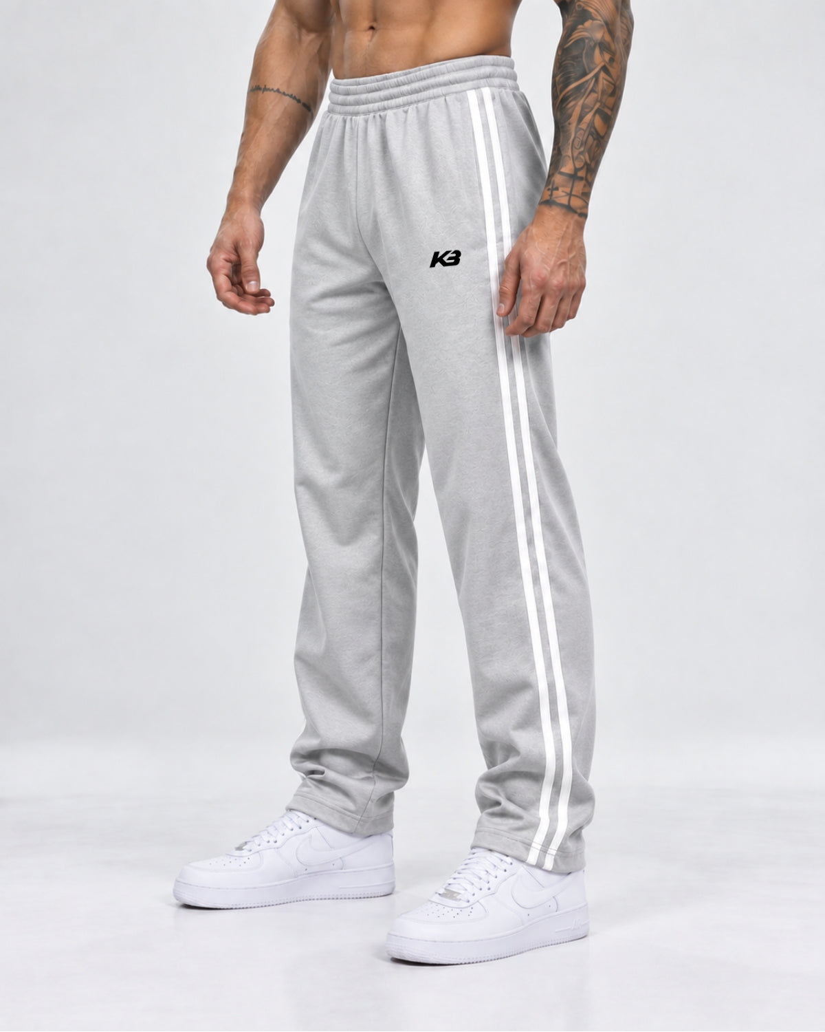 Jogger Caída Recta Tela Licrada Kaybu Iconic | KBMEN RF.451