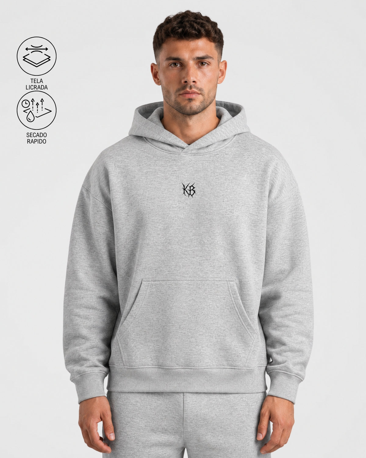 Hoddie  Tela Licrada Premium Kaybu Suavage I KBMEN RF. 432