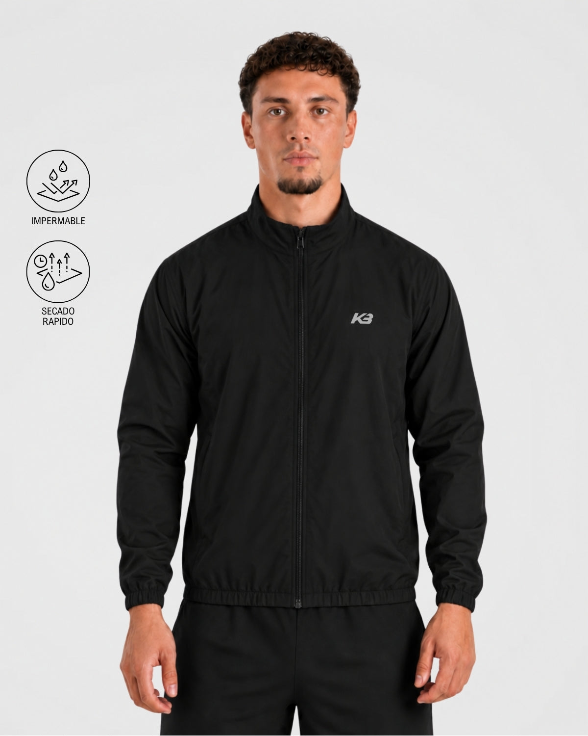 Chaqueta Impermeable Kaybu Running ┃KBMEN RF.359