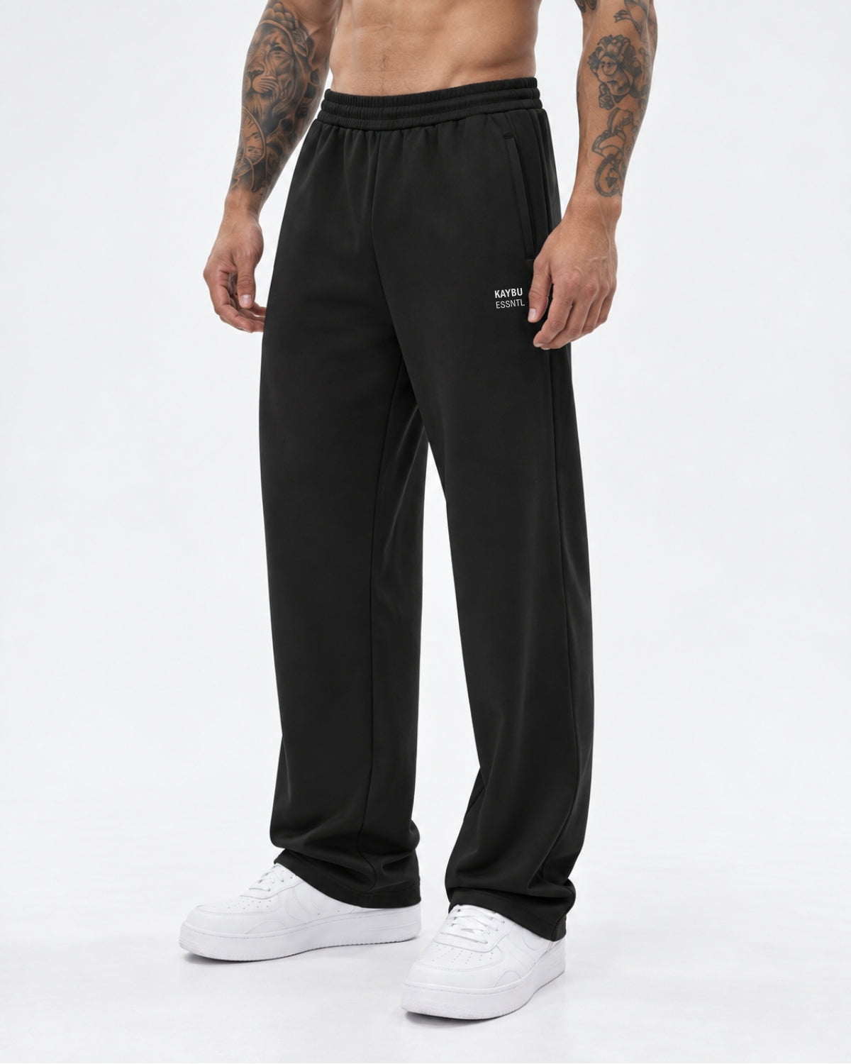 Jogger Caída Recta Tela Licrada Kaybu Essent | KBMEN RF.439